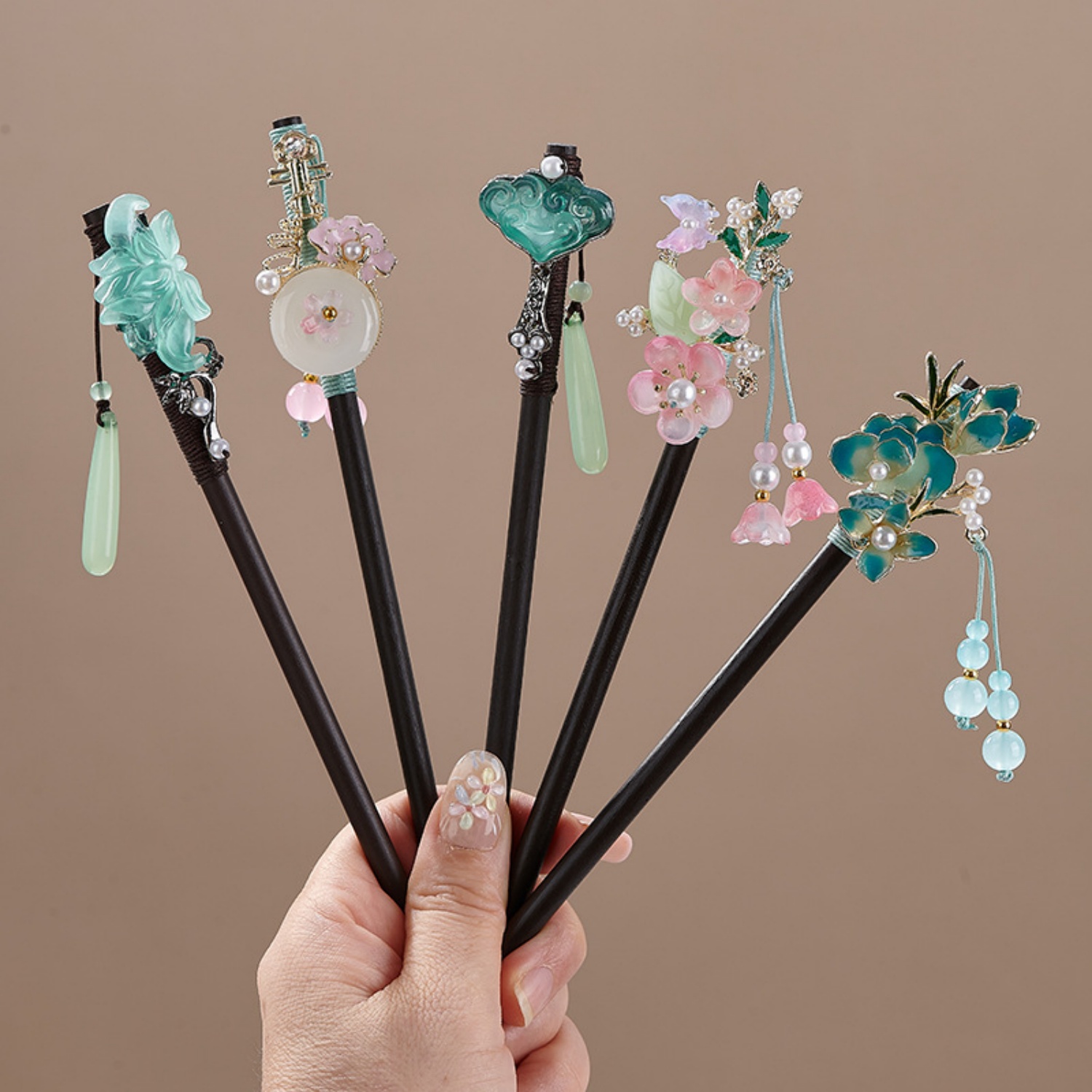 Supply Florist - Vintage bloem haarspeld voor vrouwen elegante